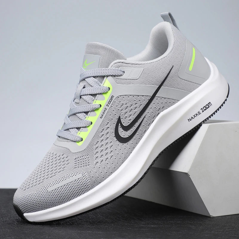 Cushioning Running Shoes for Men Casual Sports Sneakers - Summer Ice silk Jogging Trainers Free Shipping