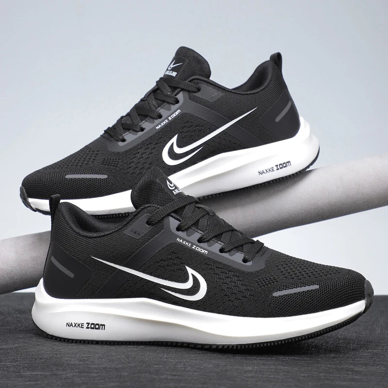 Cushioning Running Shoes for Men Casual Sports Sneakers - Summer Ice silk Jogging Trainers Free Shipping