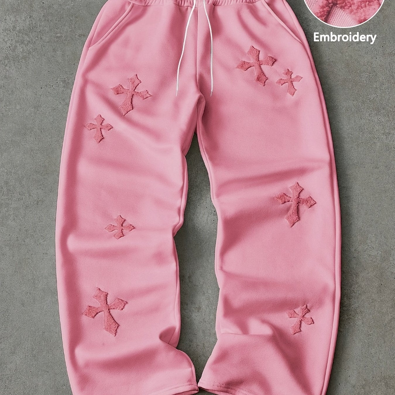 Men's Loose-Fit Straight-Leg Casual Pants