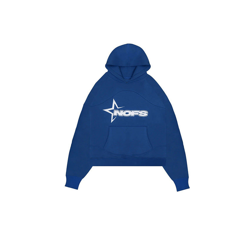 Men's Y2K Tracksuit Set  Hooded Sweatshirt and Pants, Gothic Hip-hop Punk Rock Streetwear.