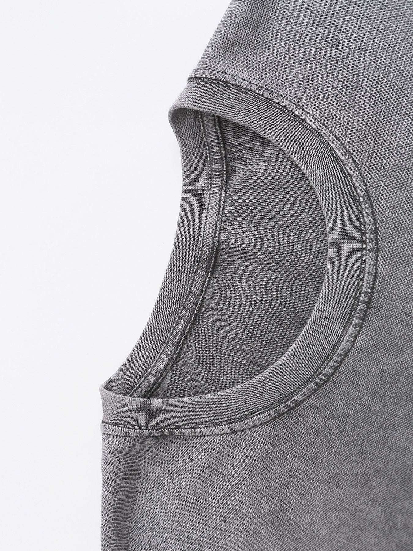 Men's casual retro washed