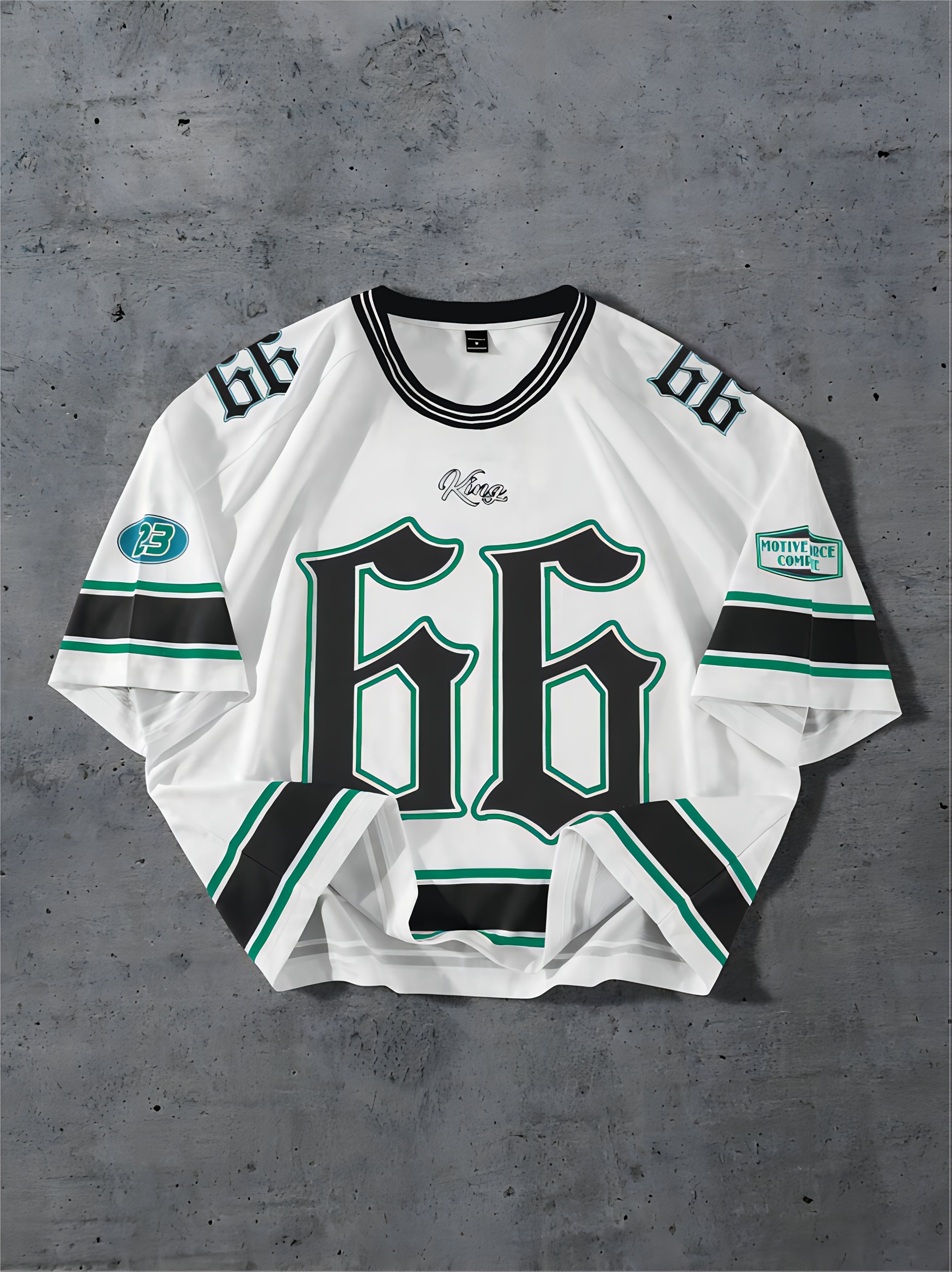 Men's Floral & Letter Print T-Shirt - Casual Crew Neck, Short Sleeve, Breathable Polyester - Perfect for Summer Outdoor Activities