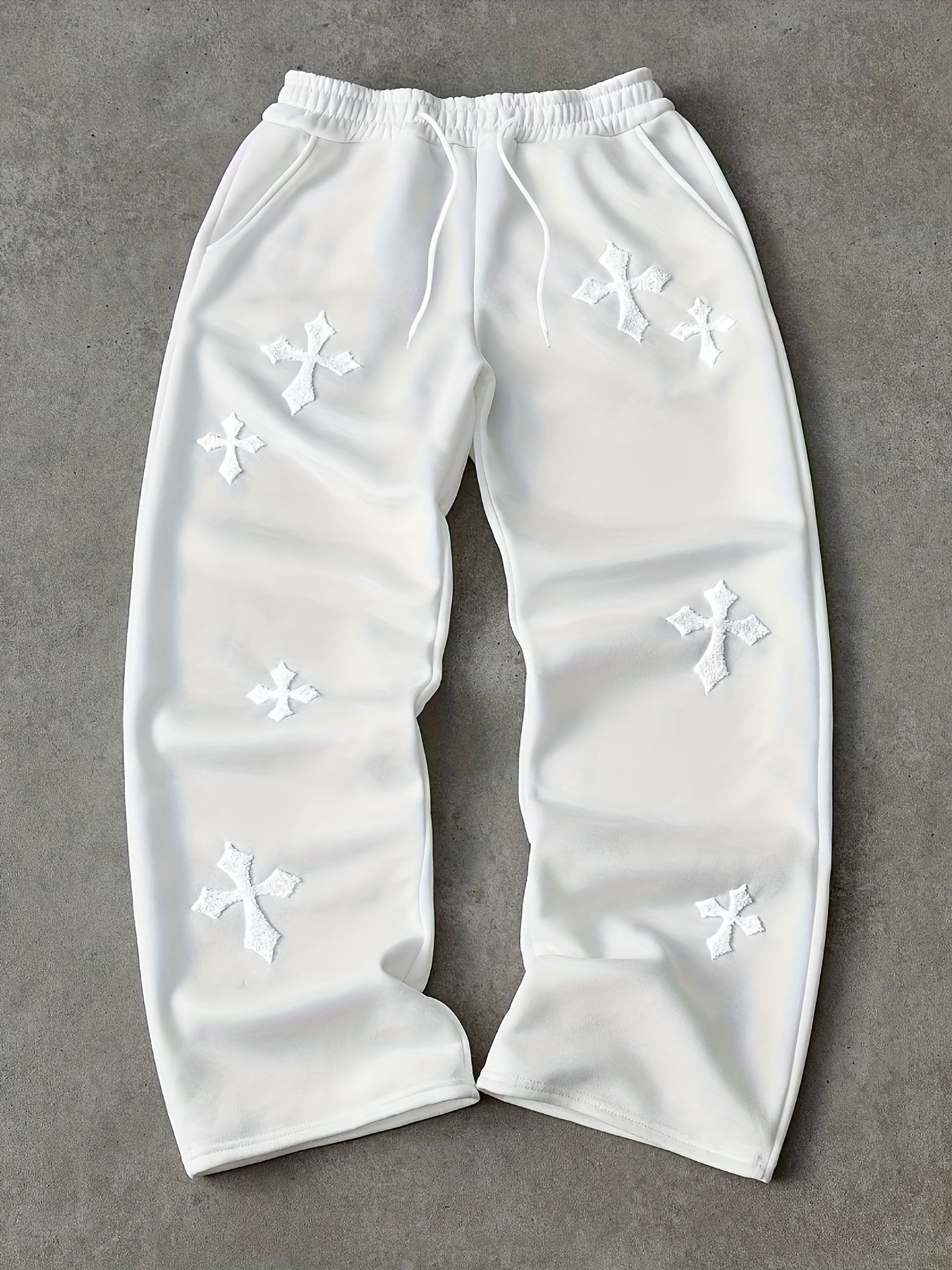 Men's Loose-Fit Straight-Leg Casual Pants