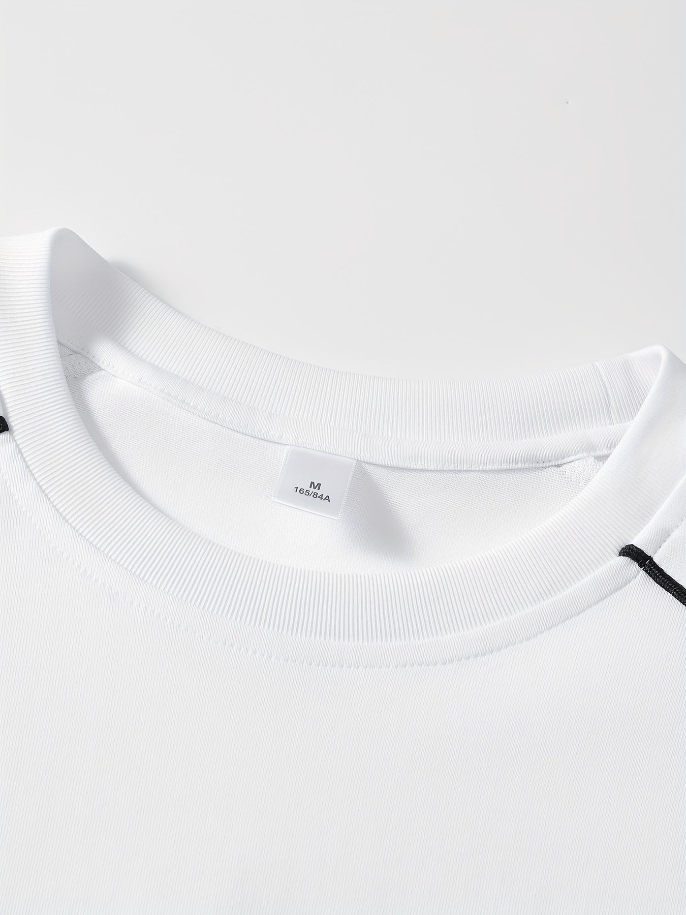 Men's Letter Print Short Sleeve T-Shirt - - Alphabet Design ( to), Loose Fit Round Neck Summer Casual Tee with Winding Strap for Outdoor Wear, Urban Style & Everyday Use - Hand Washable Non-Stretch Top