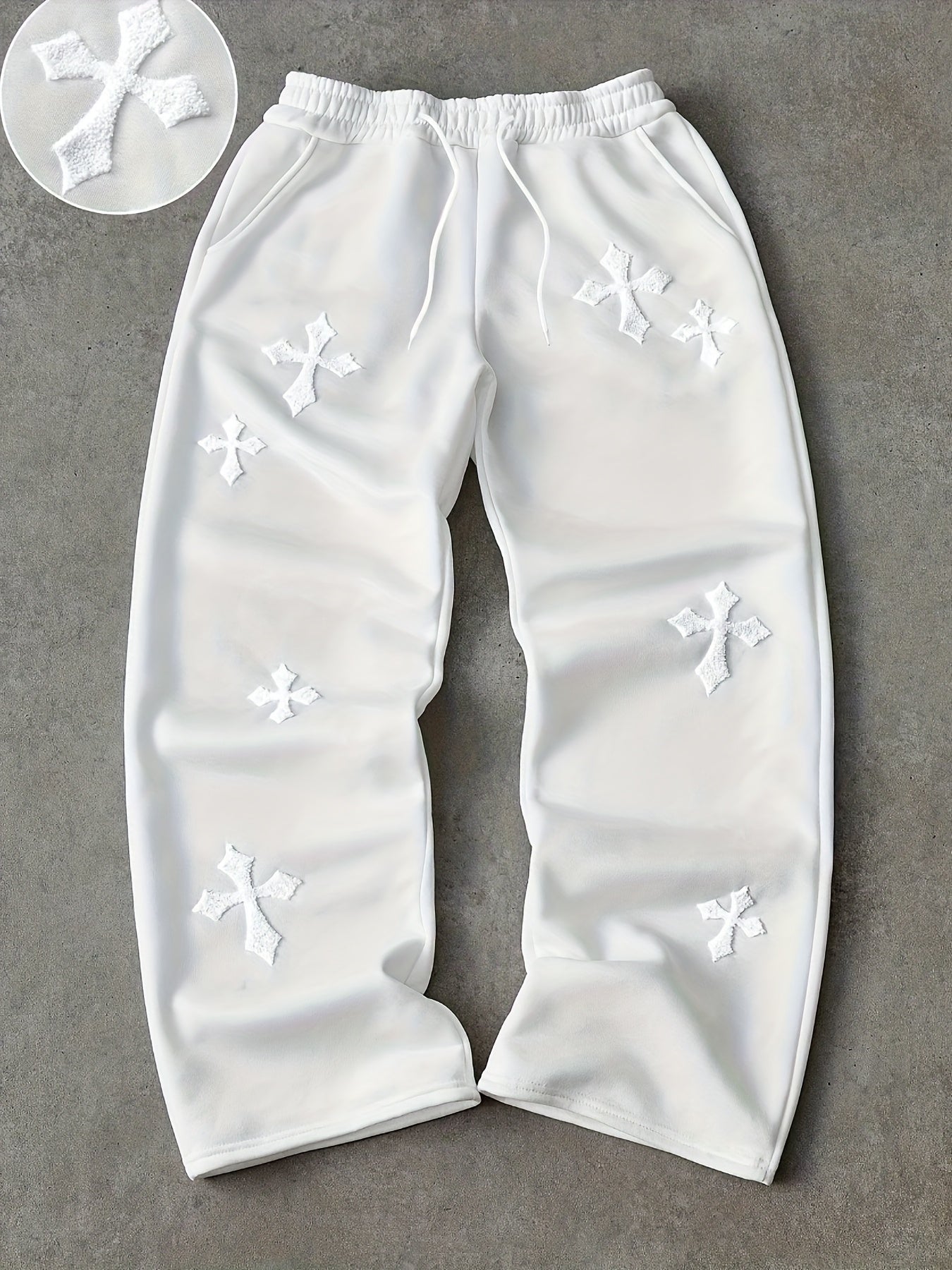 Men's Loose-Fit Straight-Leg Casual Pants
