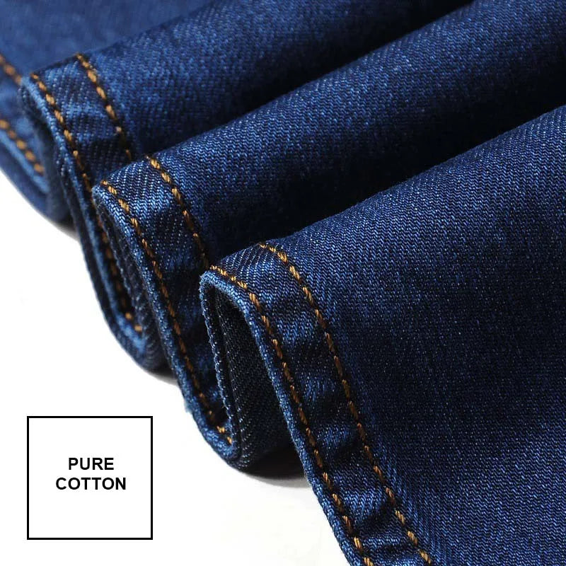 4 Season  Fashion Jeans Pants Straight Loose Baggy