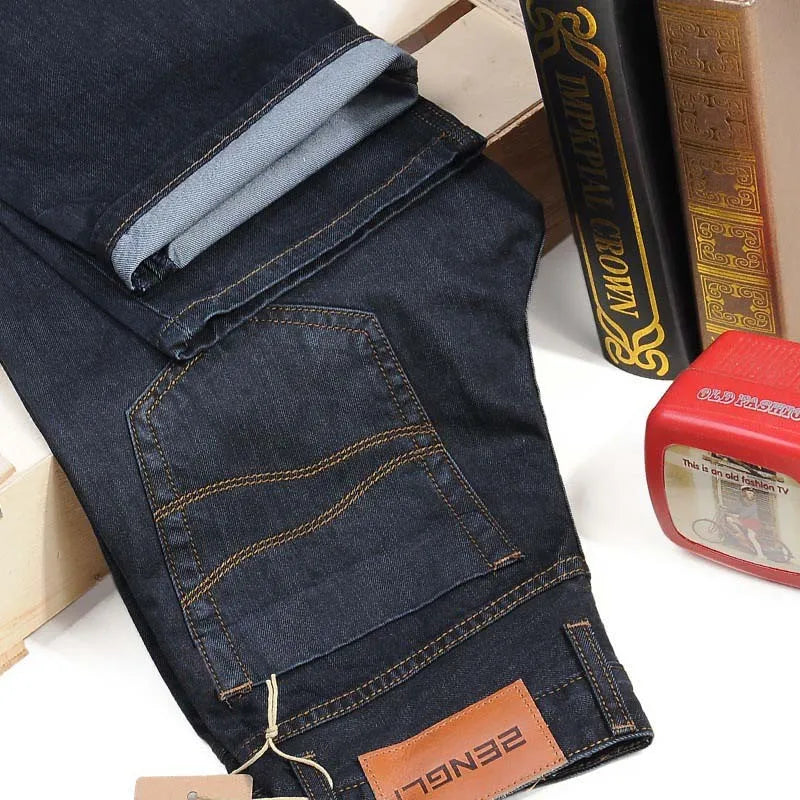 4 Season  Fashion Jeans Pants Straight Loose Baggy