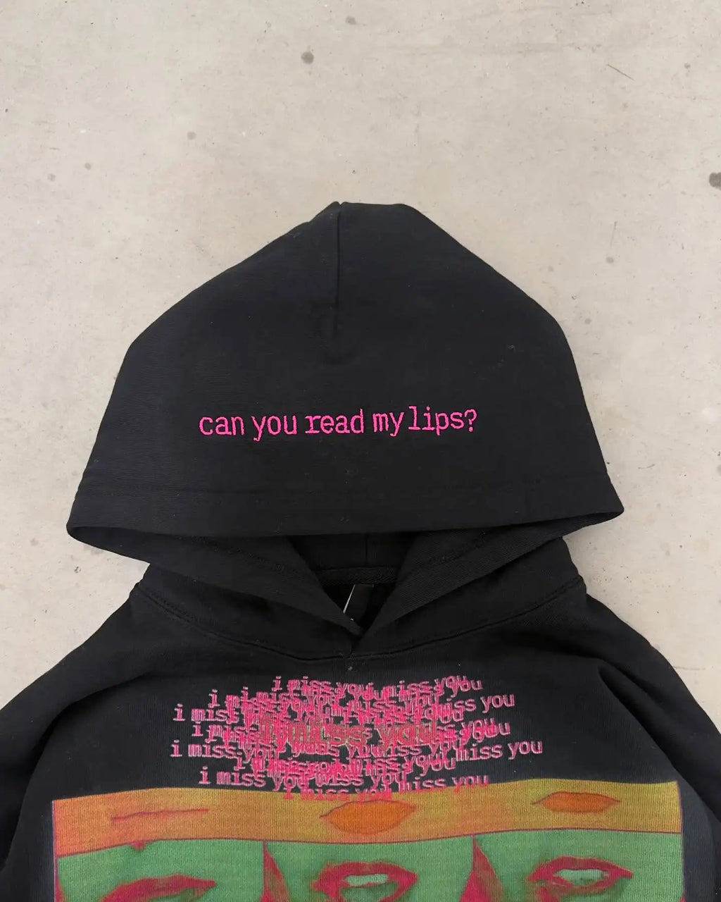 Harajuku Casual Letter Zip Oversized Hoodie Grunge Streetwear Gothic Sweatshirt Hoodies Women Tops Men Clothing Goth Y2k Clothes