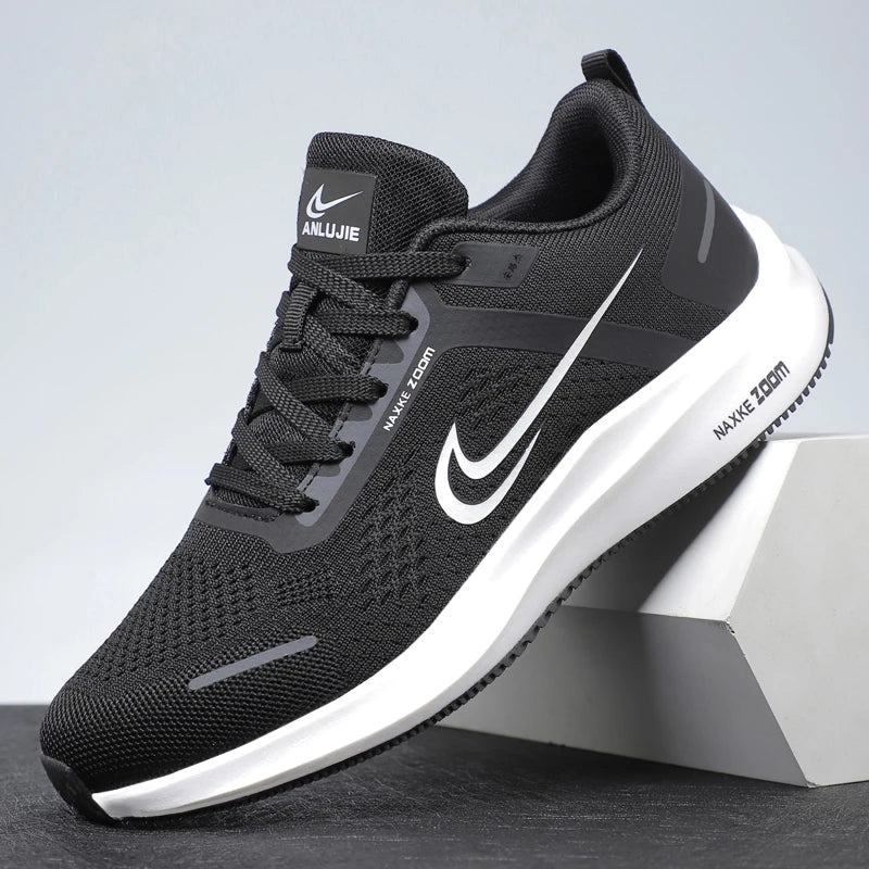 Cushioning Running Shoes for Men Casual Sports Sneakers - Summer Ice silk Jogging Trainers Free Shipping