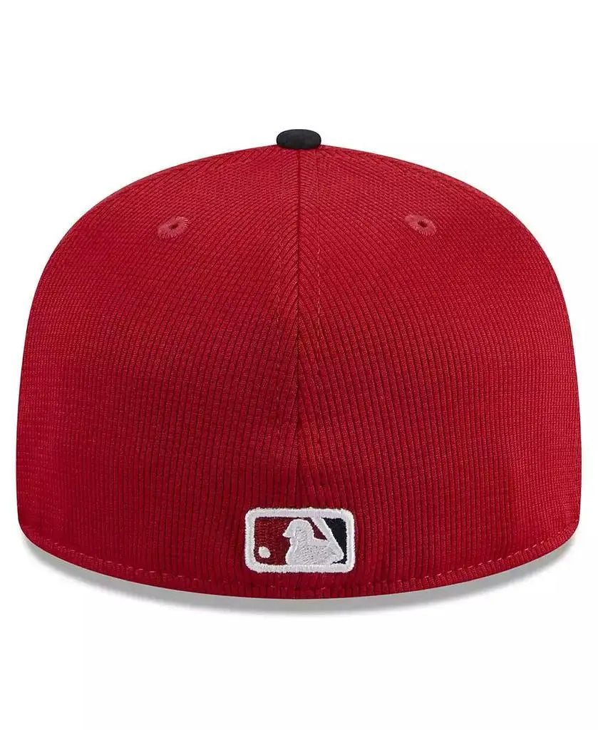 Unisex Red Washington Nationals 59FIFTY Adjustable MLB Baseball Cap New Era Sports Hat for Men and Women