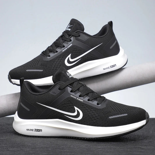Cushioning Running Shoes for Men Casual Sports Sneakers - Summer Ice silk Jogging Trainers Free Shipping