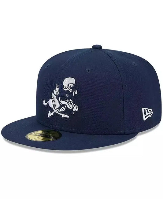 New Era | Men's Navy Dallas Cowboys Retro Joe Main 59FIFTY Fitted Hat