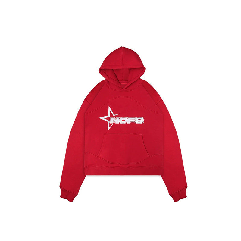 Men's Y2K Tracksuit Set  Hooded Sweatshirt and Pants, Gothic Hip-hop Punk Rock Streetwear.