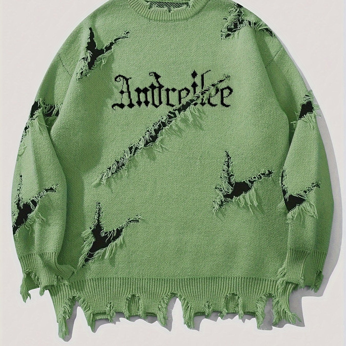 Men'S Oversized Knit Sweater