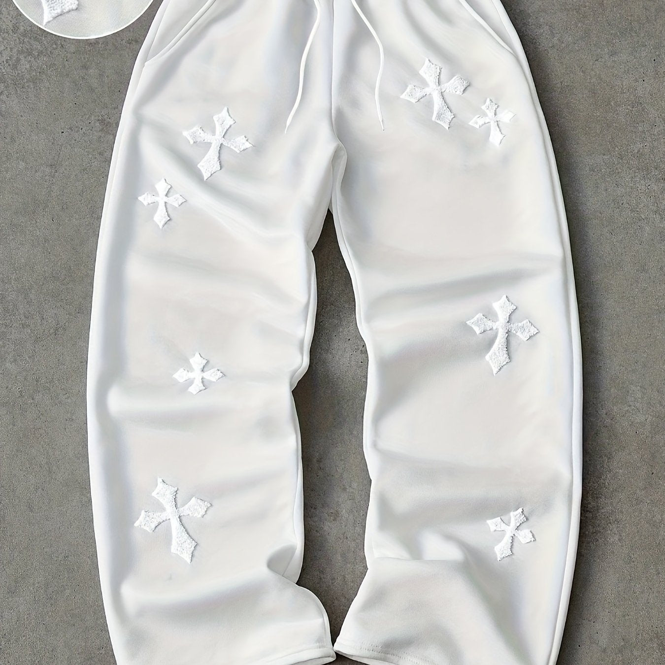 Men's Loose-Fit Straight-Leg Casual Pants